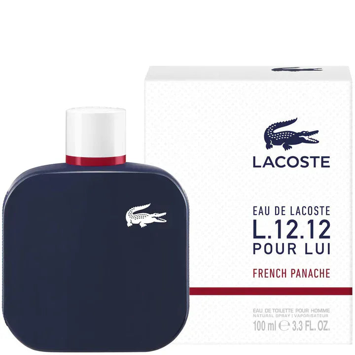 Lacoste L.12.12 pour Lui French Panache Men’s Perfume/Cologne For Men Eau de Toilette 3.3 Oz Edt
