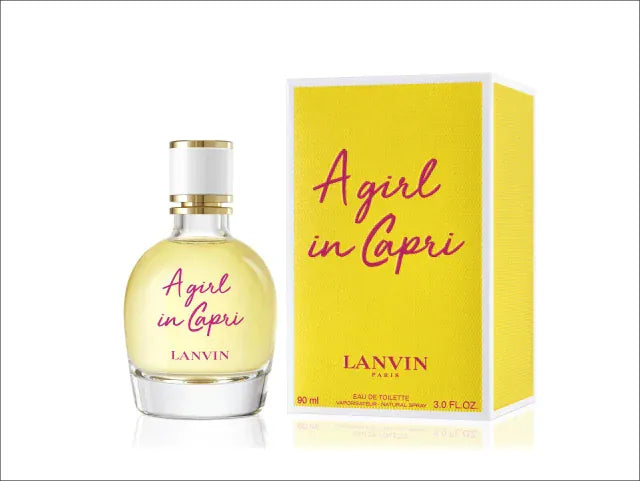 Lanvin A Girl In Capri For Women Perfume/Cologne For Women Eau de Toilette 3.0 Oz Edt