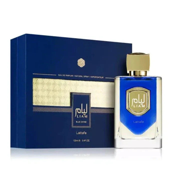 Lattafa Liam Blue Shine 3.4 oz Edp