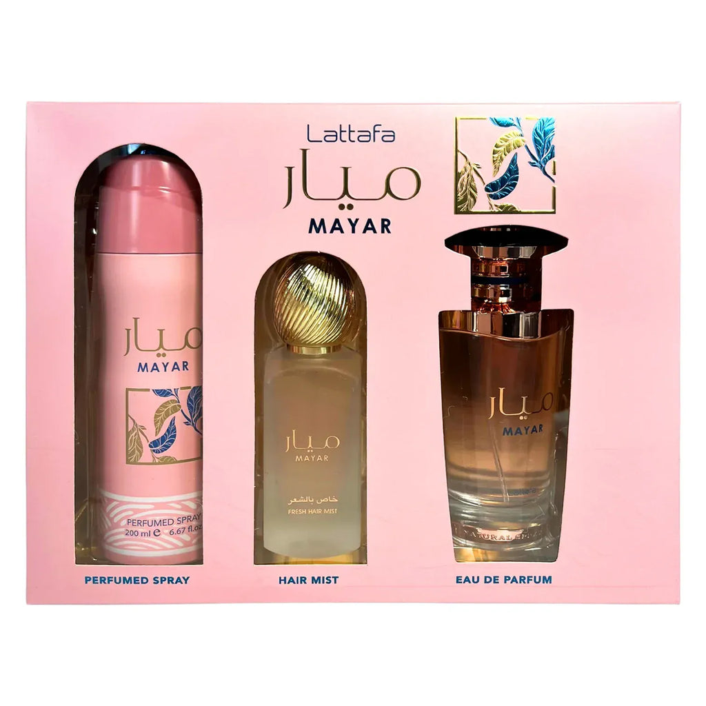 Lattafa Mayar Women’s Perfume/Cologne For Women Eau de Parfum 3.4 oz / Gift Set 3.4 oz Edp