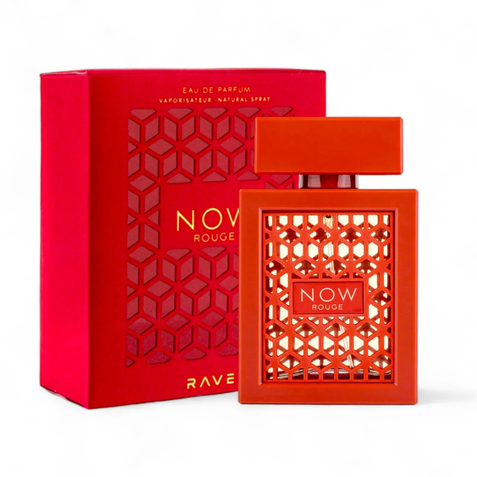 Lattafa Rave Red Now Rouge 3.4 oz Edp