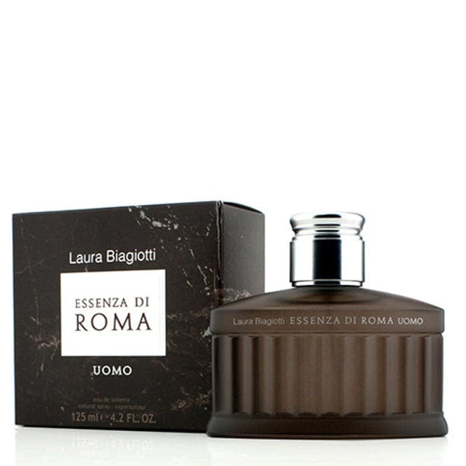 Laura Biagiotti Essenza di Roma Uomo Men’s Perfume/Cologne For Men Eau de Toilette 4.2 oz Edt