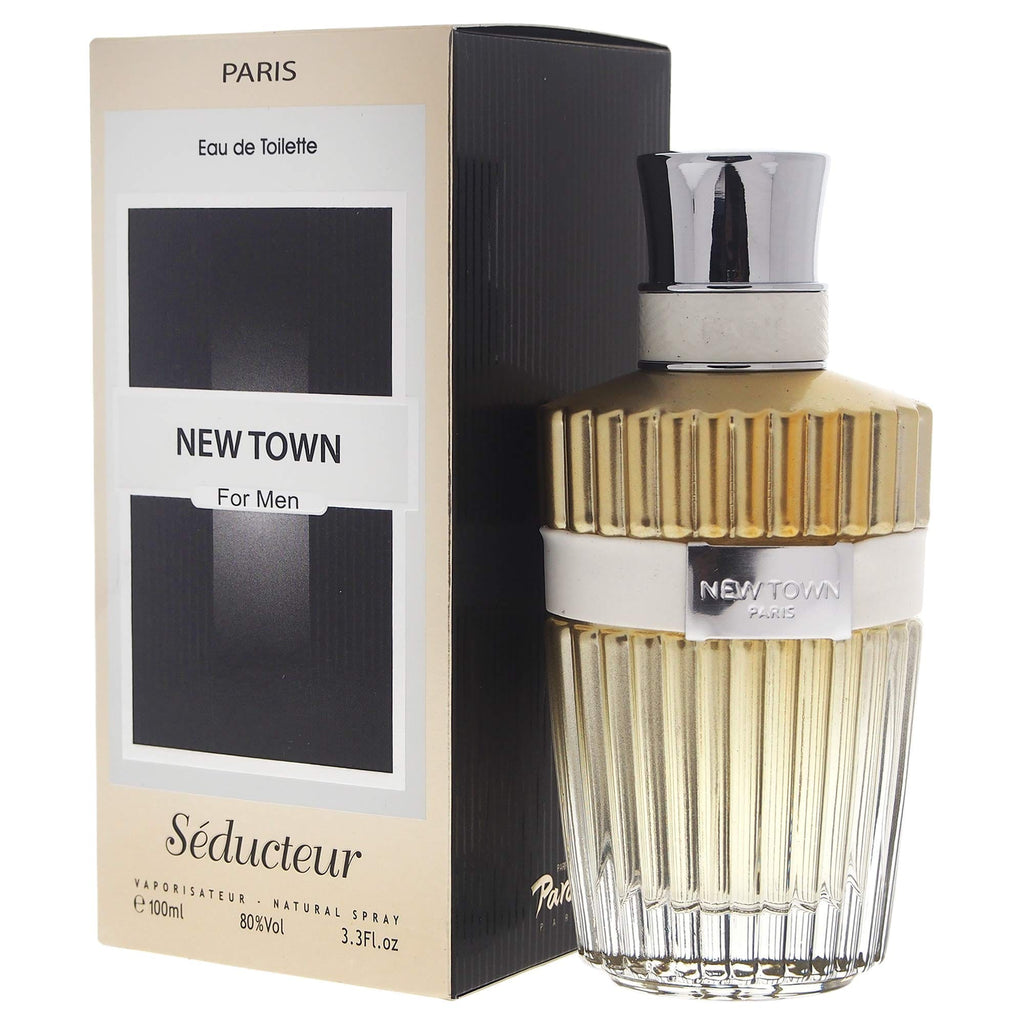 Lomani New Town Séducteur Men’s Perfume/Cologne For Men Eau de Toilette 3.3 oz Edt