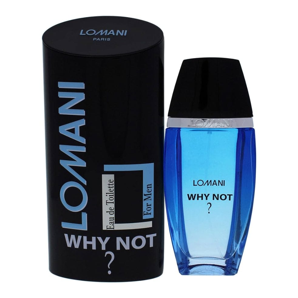 Lomani Why Not ? Men’s Perfume/Cologne For Men Eau de Toilette 3.3 oz Edt