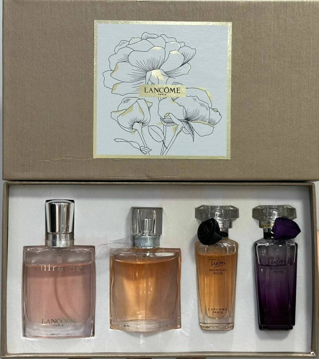 Lancome perfume gift set 4X30ml - Birthday, Valentine's Day, Anniversary, Holiday, Wedding Gift Set