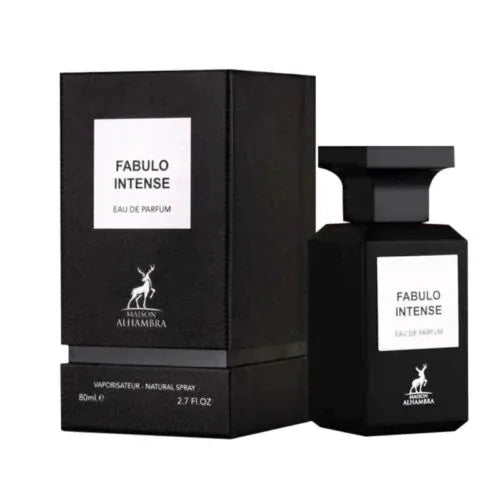 Maison Alhambra Fabulo Intense Men’s Perfume/Cologne For Men Eau de Parfum 2.7 Oz Edp