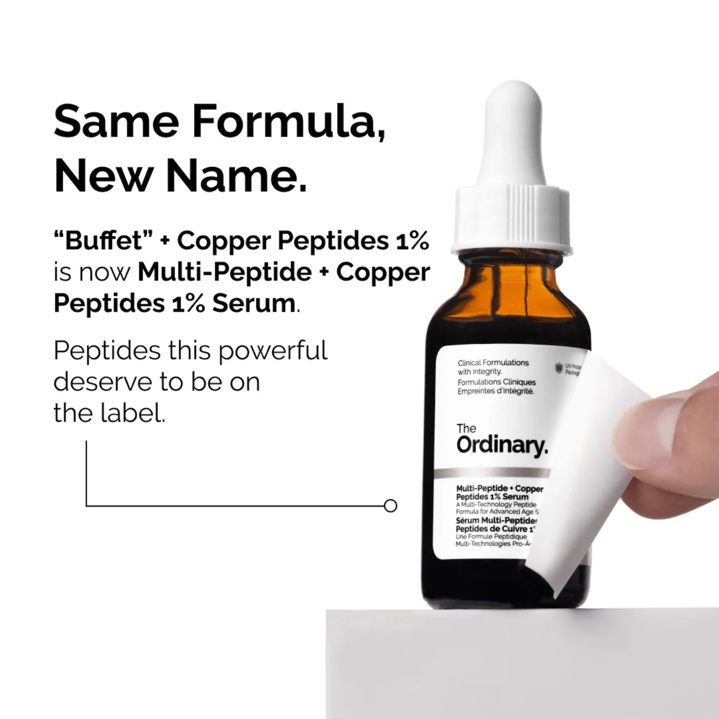 The ordinary Multi-peptide + Copper Peptides 1% Serum - 30ml