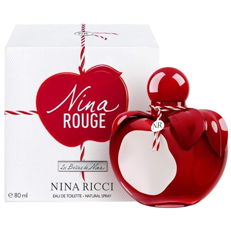 Nina Ricci Nina Rouge Women's Perfume/Cologne For Women Eau De Toilette 2.7 oz Edt