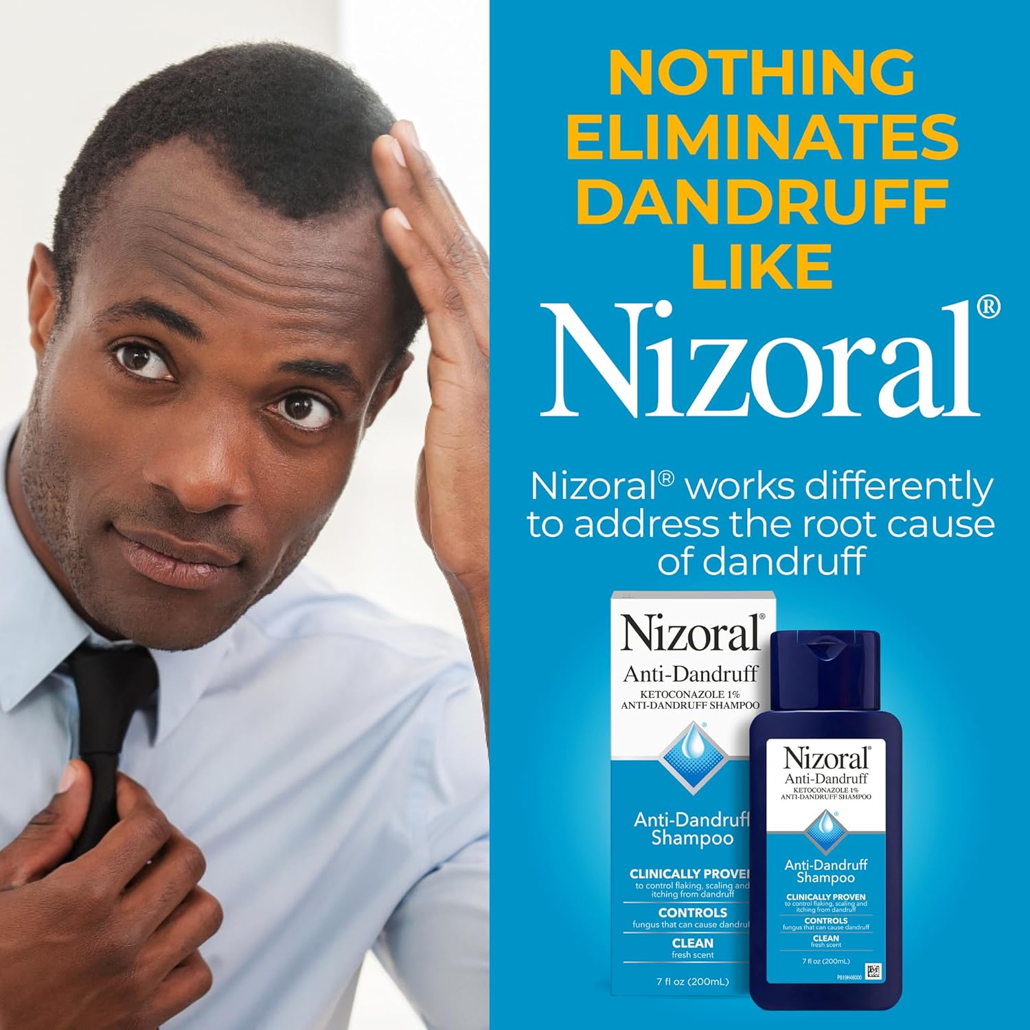 Nizoral Anti-Dandruff Shampoo 200ml/400ml