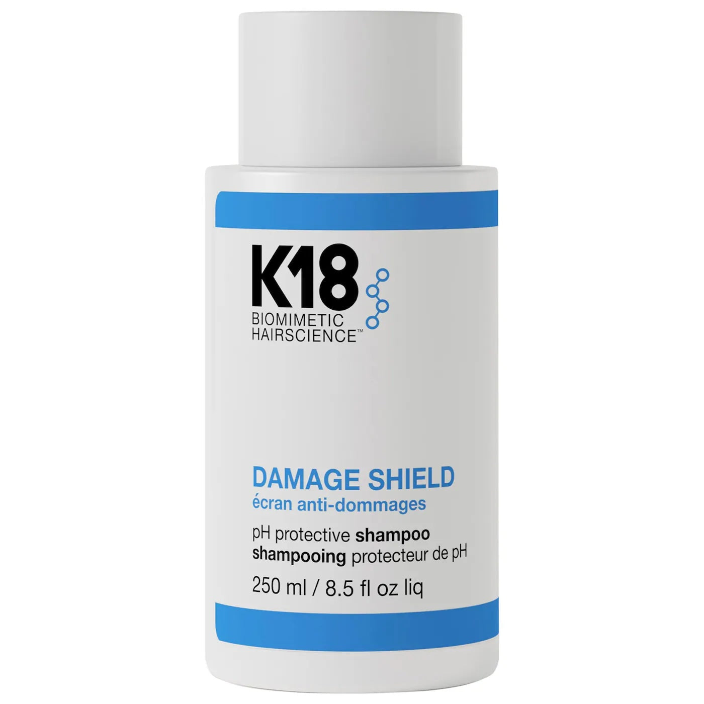 K18 Biomimetic Hairscience DAMAGE SHIELD pH Protective Shampoo - 250ml