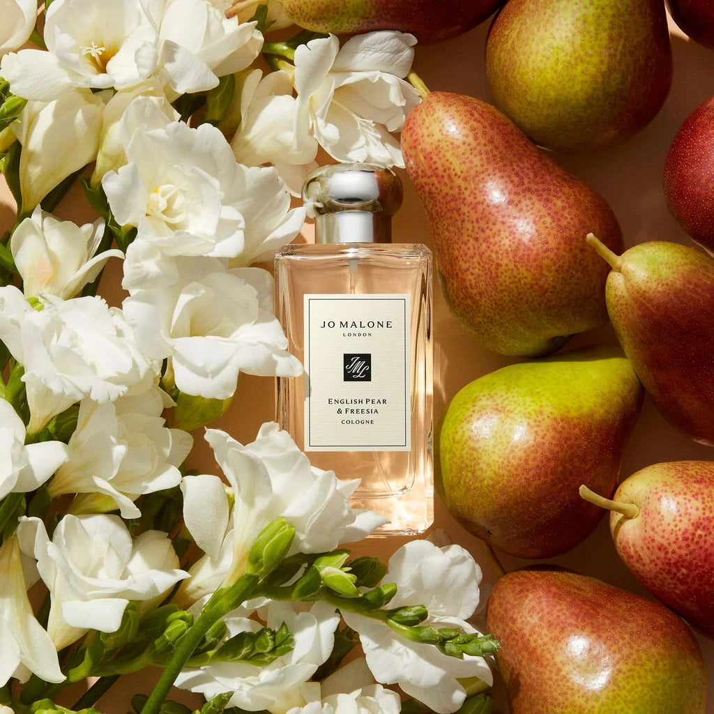 Jo Malone English Pear & Freesia for Women Eau De Cologne Spray 100ml/3.4 Ounces, white