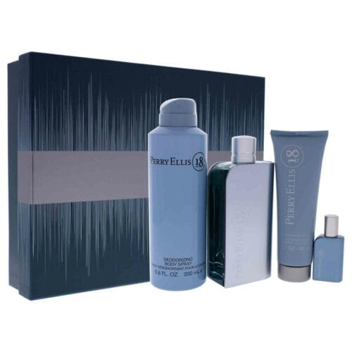 Perry Ellis 18 For Men Men’s Perfume/Cologne For Men Eau de Toilette 3.4 oz / 6.8 oz / Gift Set 3.4 oz Edt