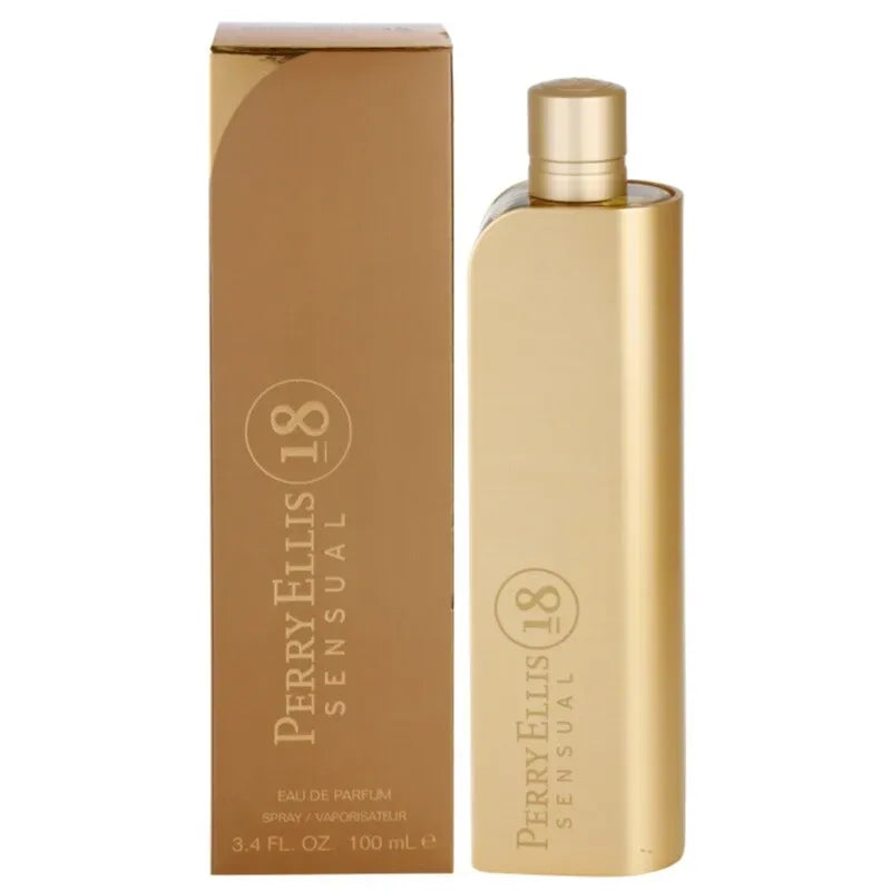 Perry Ellis 18 Sensual Women’s Perfume/Cologne For Women Eau de Parfum 3.4 oz / Gift Set 3.4 oz Edp