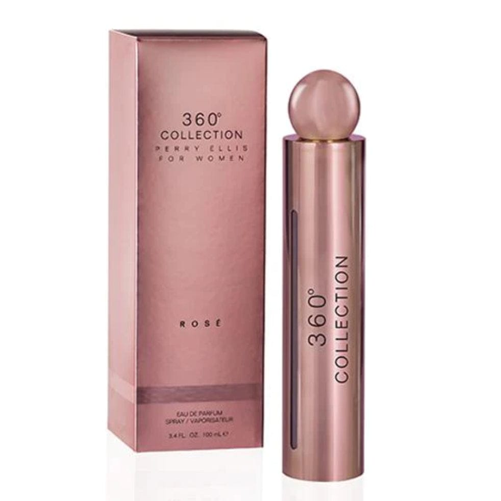 Perry Ellis 360° Collection Rosé Women’s Perfume/Cologne For Women Eau de Parfum 3.4 oz / Gift Set 3.4 oz Edp
