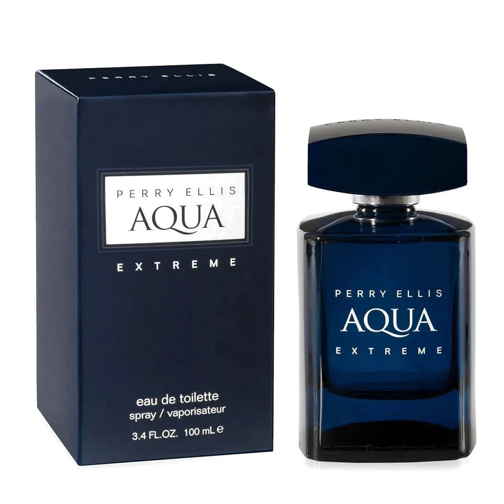 Perry Ellis Aqua Men’s Perfume/Cologne For Men Eau de Toilette 3.4 oz / 6.8 oz / Gift Set 3.4 oz Edt