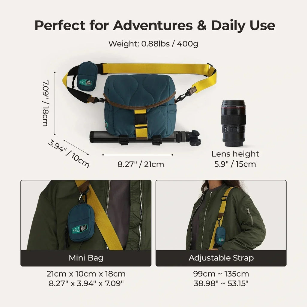 (FREE GIFT) Paz 4L Camera Sling