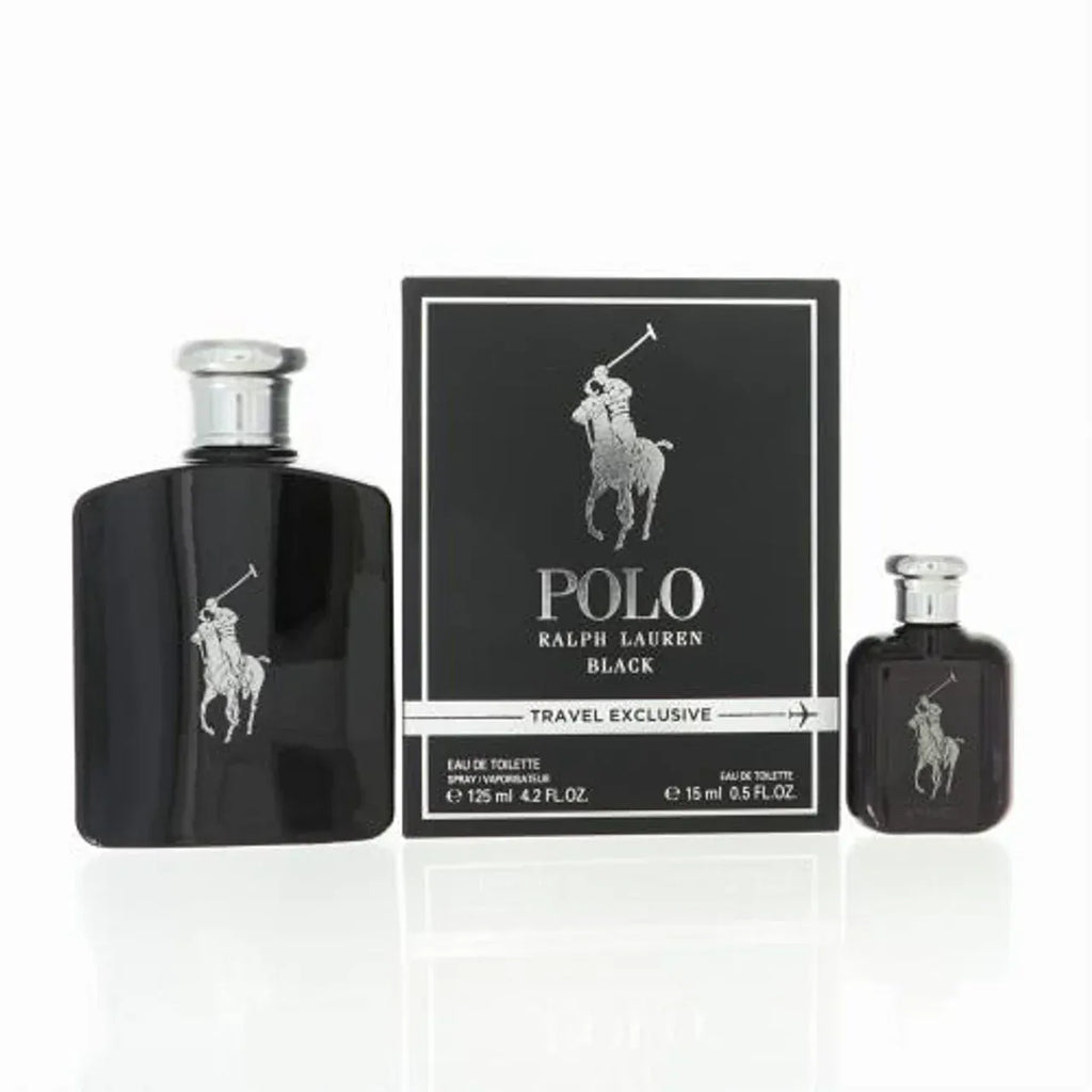 Ralph Lauren Polo Black Men's Perfume/Cologne For Him Eau de Toilette 2.5oz / 4.2 oz / 6.7 oz / Gift Set 4.2 oz Edt