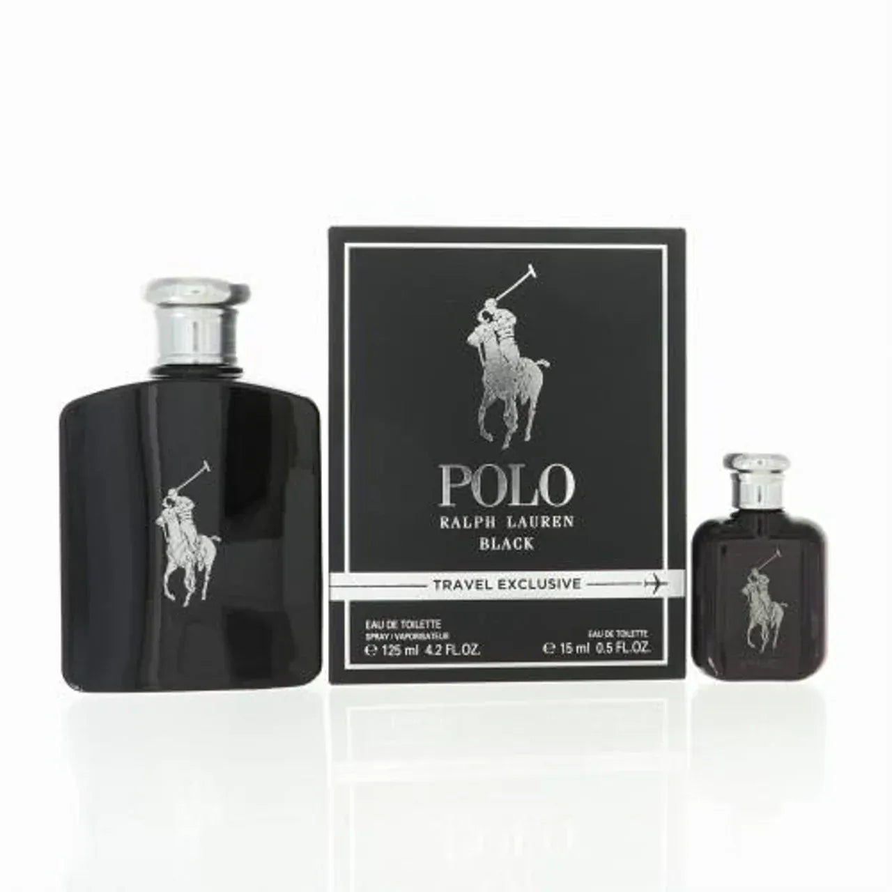 Ralph Lauren Polo Black Men's Perfume/Cologne For Him Eau de Toilette 2.5oz / 4.2 oz / 6.7 oz / Gift Set 4.2 oz Edt