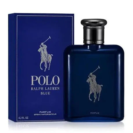 Ralph Lauren Polo Blue Parfum Men’s Perfume/Cologne For Men Eau de Parfum 4.2 oz Edp
