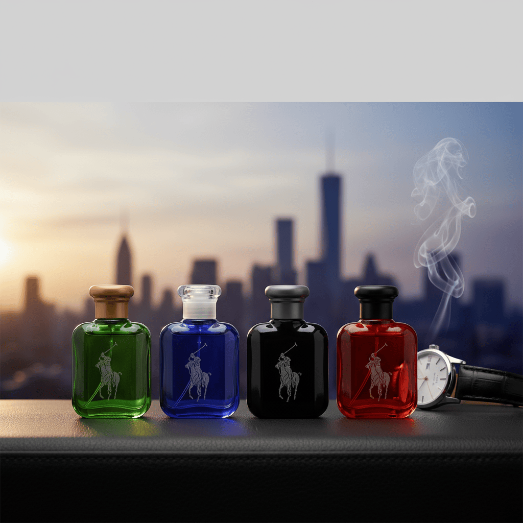 Ralph Lauren Polo Miniature Set - For Men Eau de Toilette 4x0.5 oz