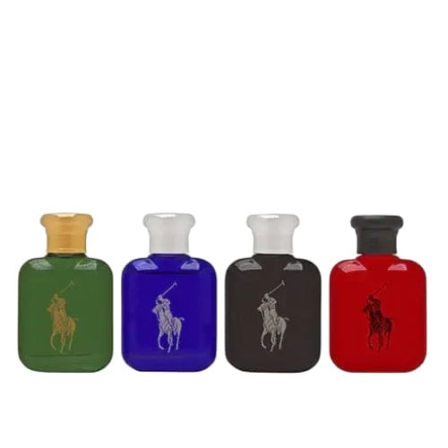 Ralph Lauren Polo Miniature Set - For Men Eau de Toilette 4x0.5 oz