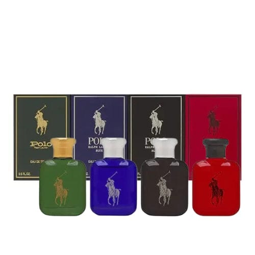 Ralph Lauren Polo Miniature Set - For Men Eau de Toilette 4x0.5 oz