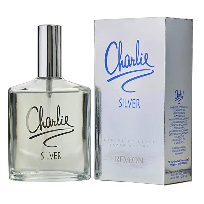 Revlon Charlie Silver Perfume For Women/Cologne For Women Eau de Toilette 3.3 Oz Edt