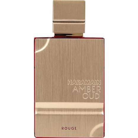 Al Haramain Amber Oud Rouge Eau de Parfum Spray for Men,  2Ounce/60ml