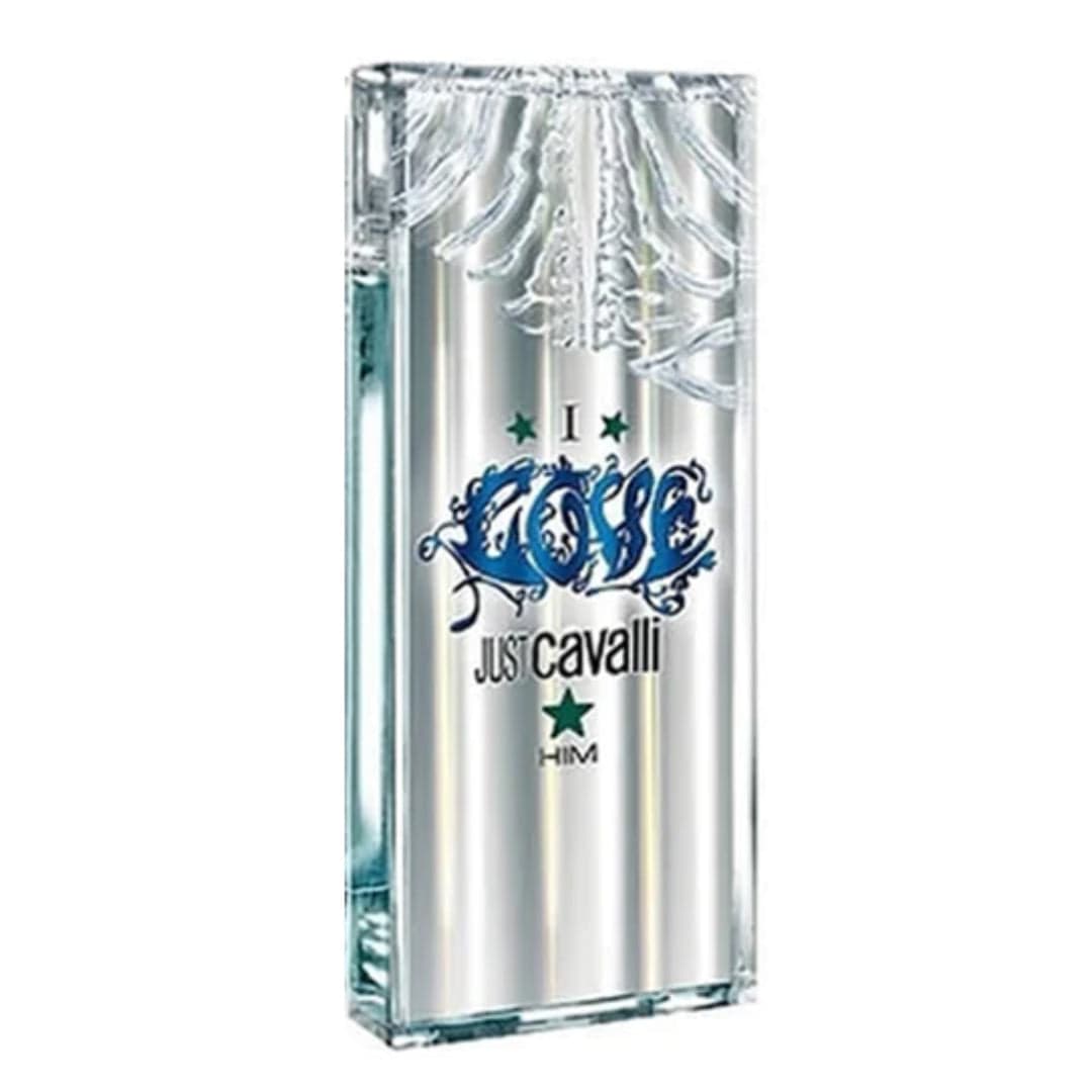 Roberto Cavalli Just Cavalli I Love Him Perfume For Men/Cologne For Men Eau de Toilette 2.0 Oz Edt
