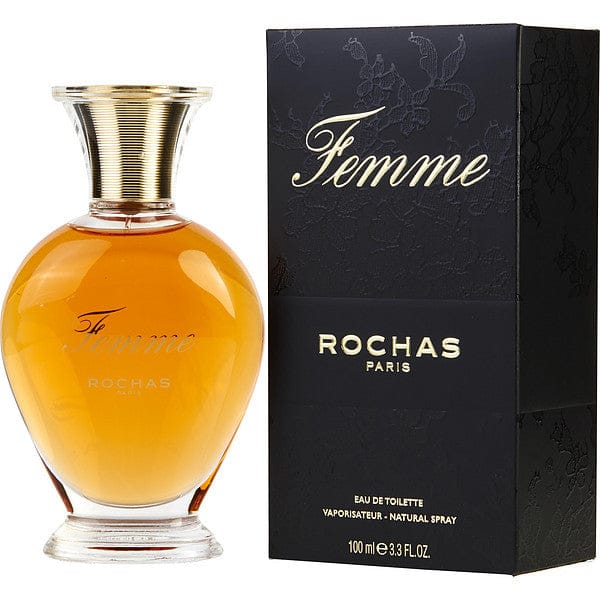 Rochas Femme Rochas Women’s Perfume/Cologne For Women Eau de Toilette 3.3 oz Edt