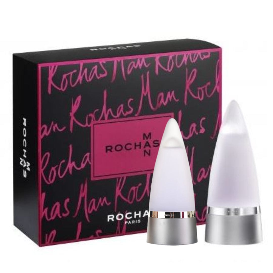 Rochas Man Men’s Perfume/Cologne For Men Eau de Toilette 1.6 oz / 3.3 oz / Gift Set 3.3 oz Edt