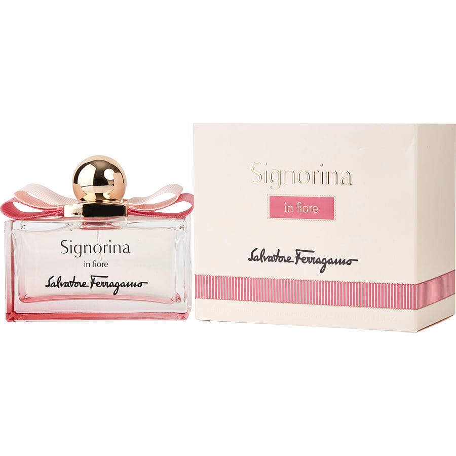 Salvatore Ferragamo Signorina In Fiore  For Women Perfume /Cologne For Women Eau de Toilette 3.4 Oz Edt