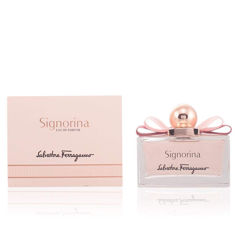 Salvatorre Ferragamo Signorina Perfume For Women Eau De Parfum 1. 7 oz / 3.4 oz / Gift Set 3.4 oz Edp
