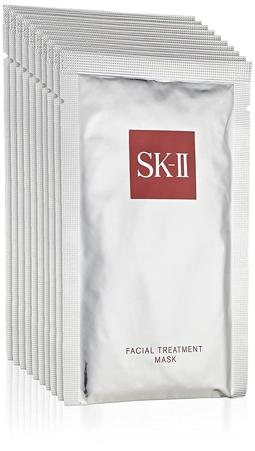 SK-II Facial Treatment Mask -10pcs- Brightening Face Mask Sheets to Help Improve Tone, Texture & Radiance - Anti-Aging Treatment for Replenished Moisture & Visibly Healthier Skin