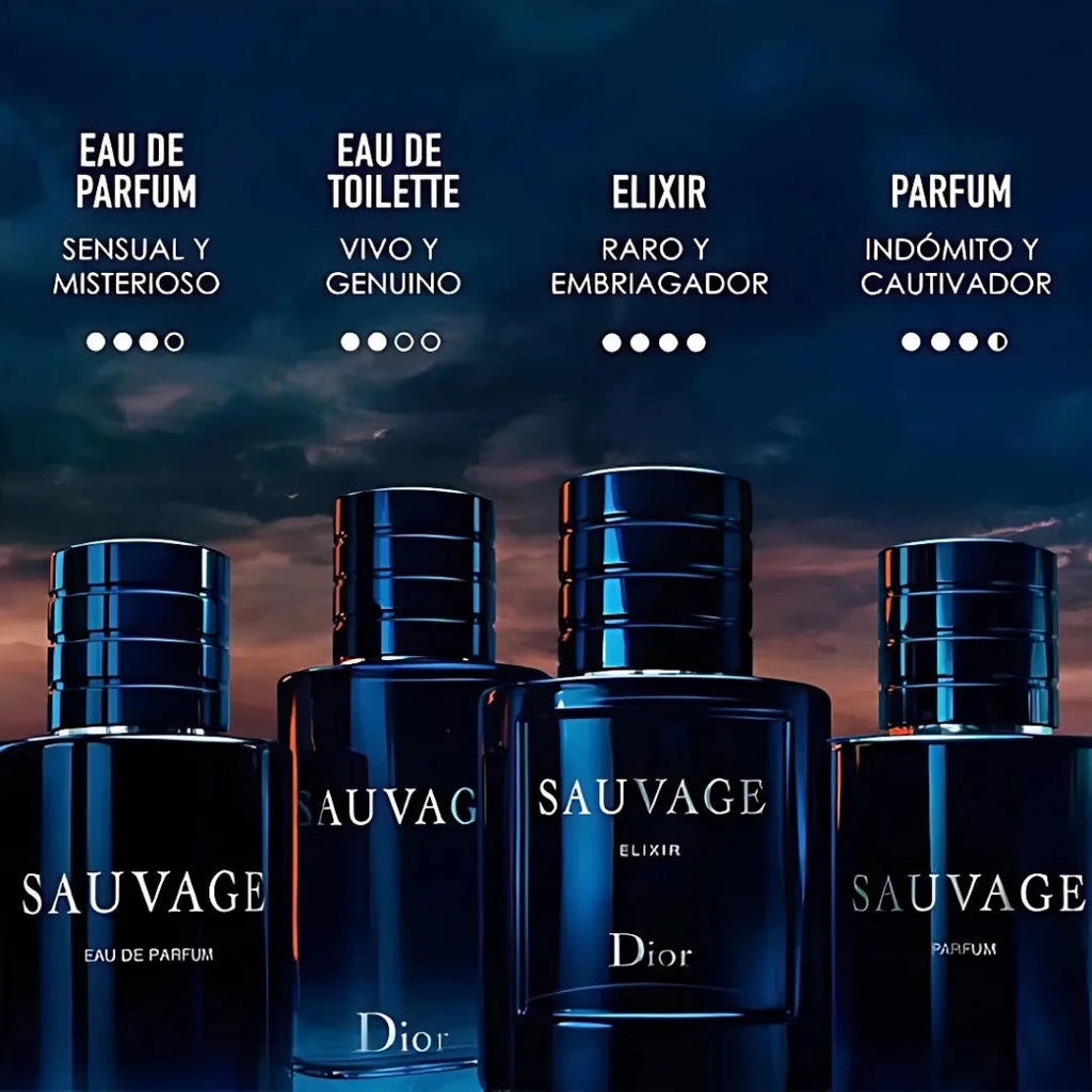 Christian Dior Sauvage Set - 4×30ml - Birthday, Valentine's Day, Anniversary, Holiday, Wedding Gift Set