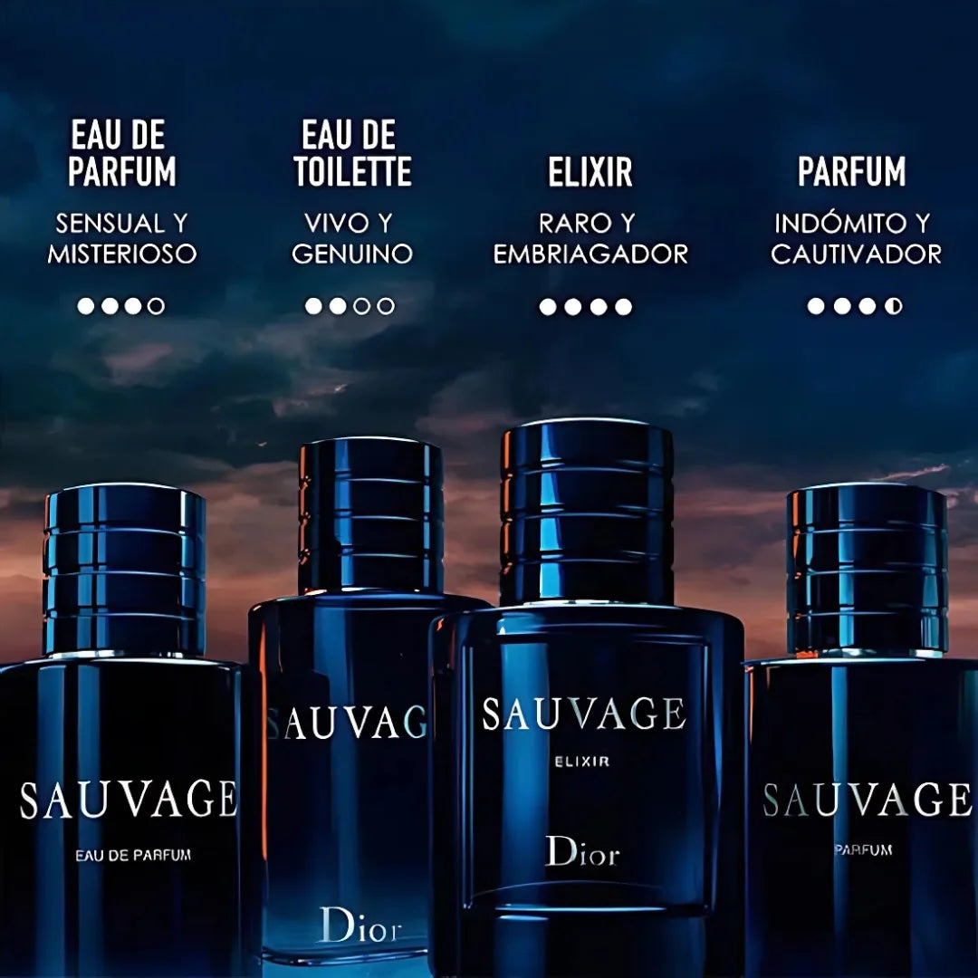 Christian Dior Sauvage Set - 4×30ml - Birthday, Valentine's Day, Anniversary, Holiday, Wedding Gift Set