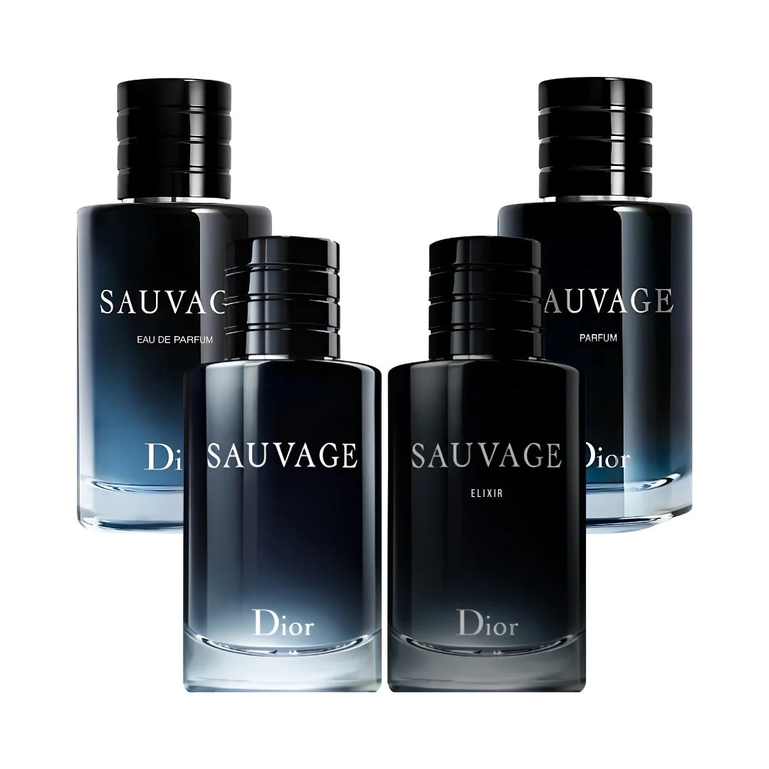 Christian Dior Sauvage Set - 4×30ml - Birthday, Valentine's Day, Anniversary, Holiday, Wedding Gift Set