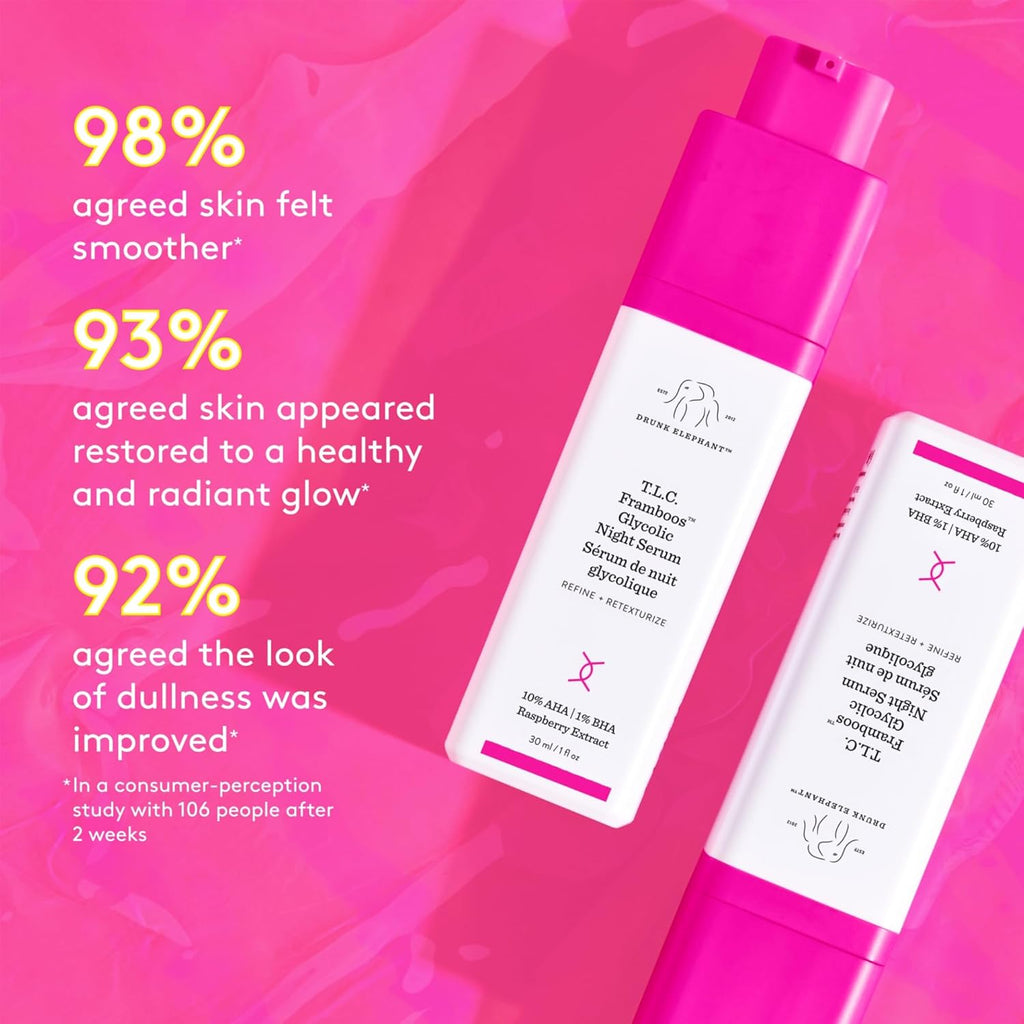 Drunk Elephant T.L.C. Framboos Glycolic Serum 30ml