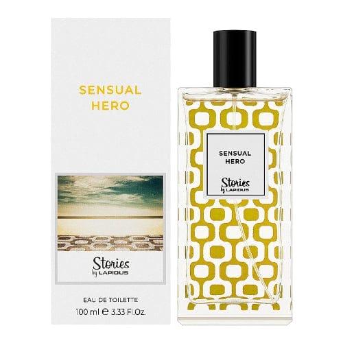 Ted Lapidus Sensual Hero Men’s Perfume/Cologne For Men Eau de Toilette 3.3 oz Edt