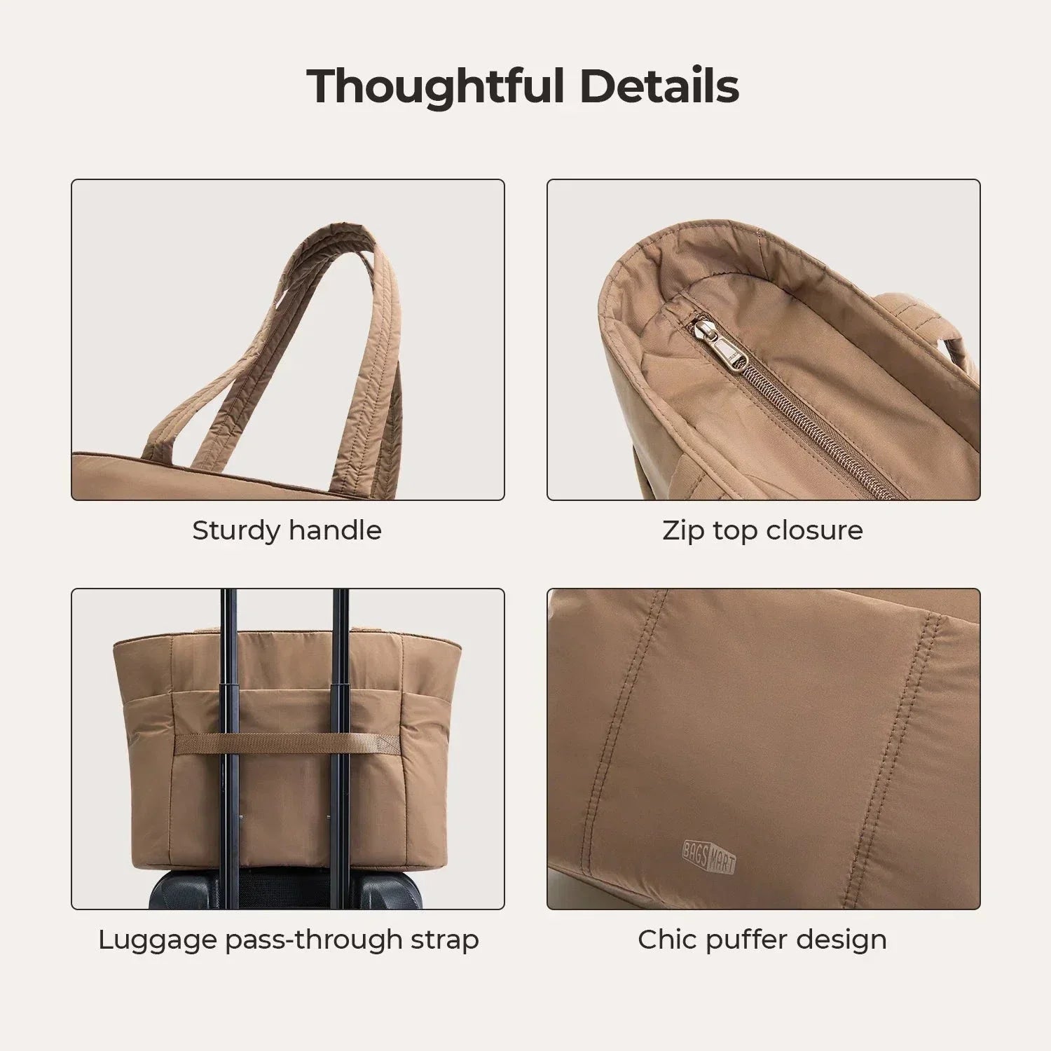 Puffy Tote Bag