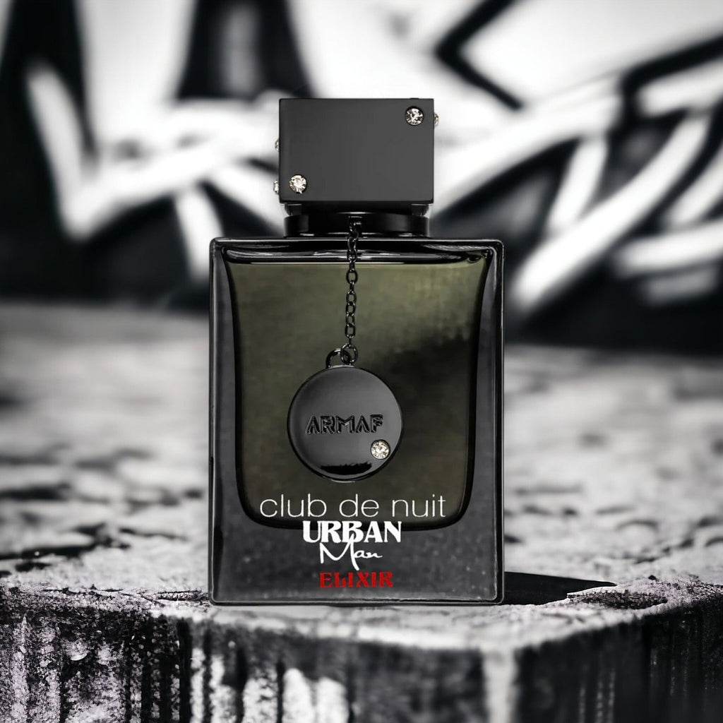 Armaf Club De Nuit Urban Man Elixir for Men Eau de Parfum Spray, 3.6 Ounce/105ml -Bergamot. Long Lasting
