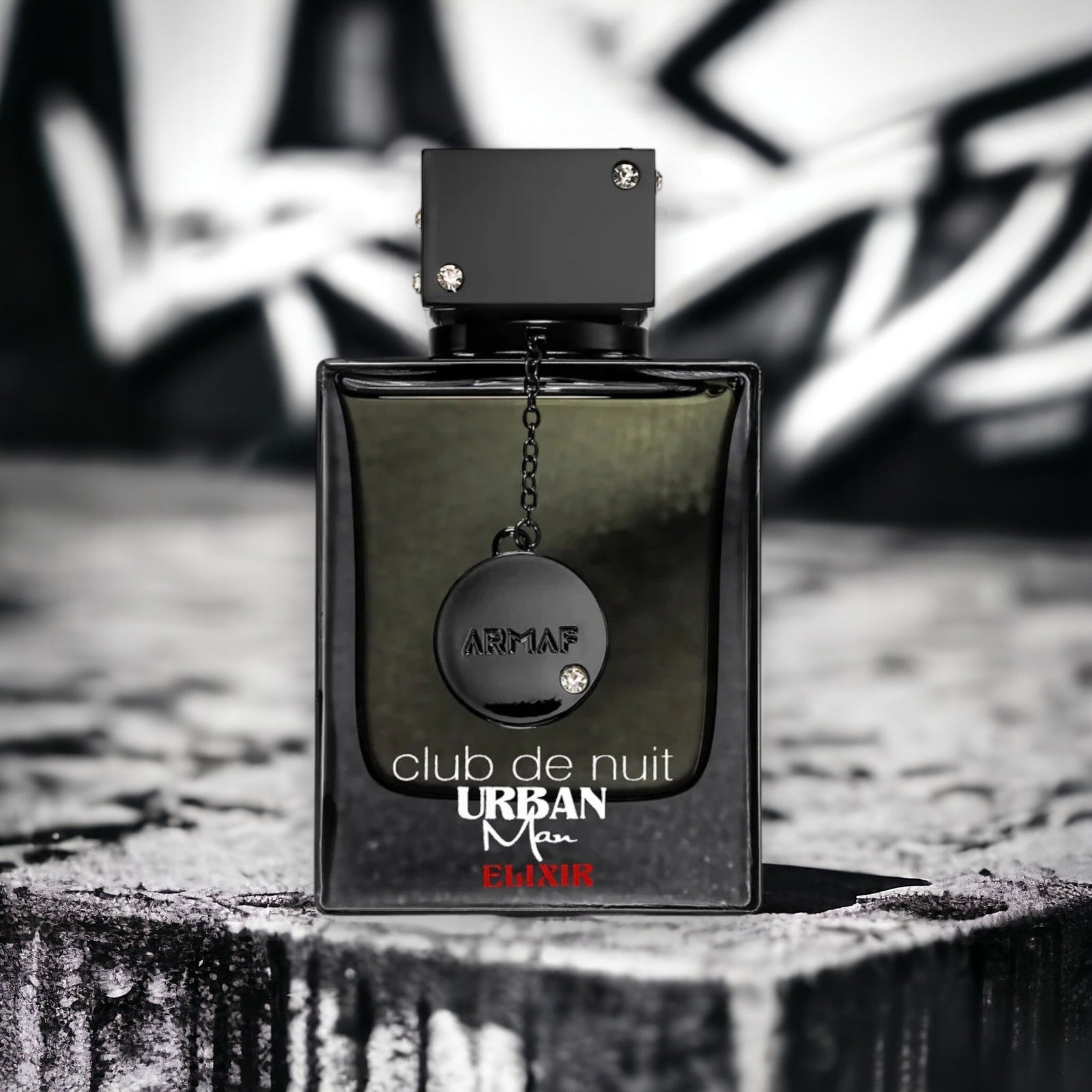 Armaf Club De Nuit Urban Man Elixir for Men Eau de Parfum Spray, 3.6 Ounce/105ml -Bergamot. Long Lasting