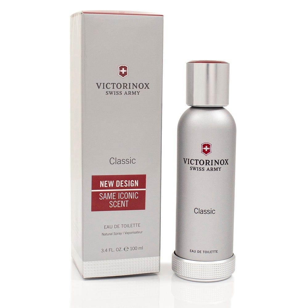 Victorinox Swiss Army Classic Cologne For Men Eau De Toilette 3.4 Oz