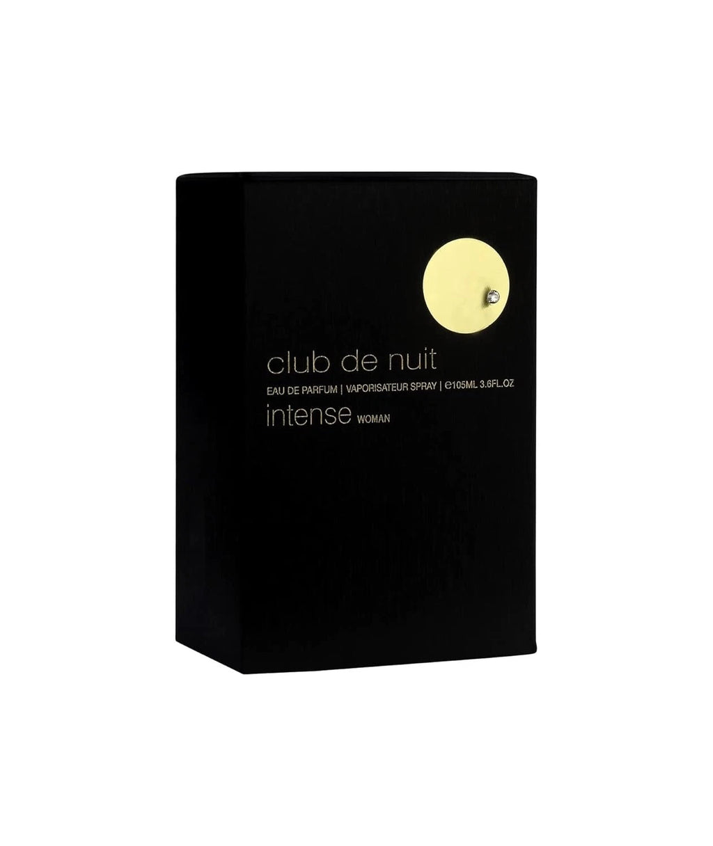 Armaf Club De Nuit Intense for Women Eau De Parfum Spray, 3.6 Ounce/105ml- Amber Wood, Fresh, Rose, Spicy, Wood- Long Lasting