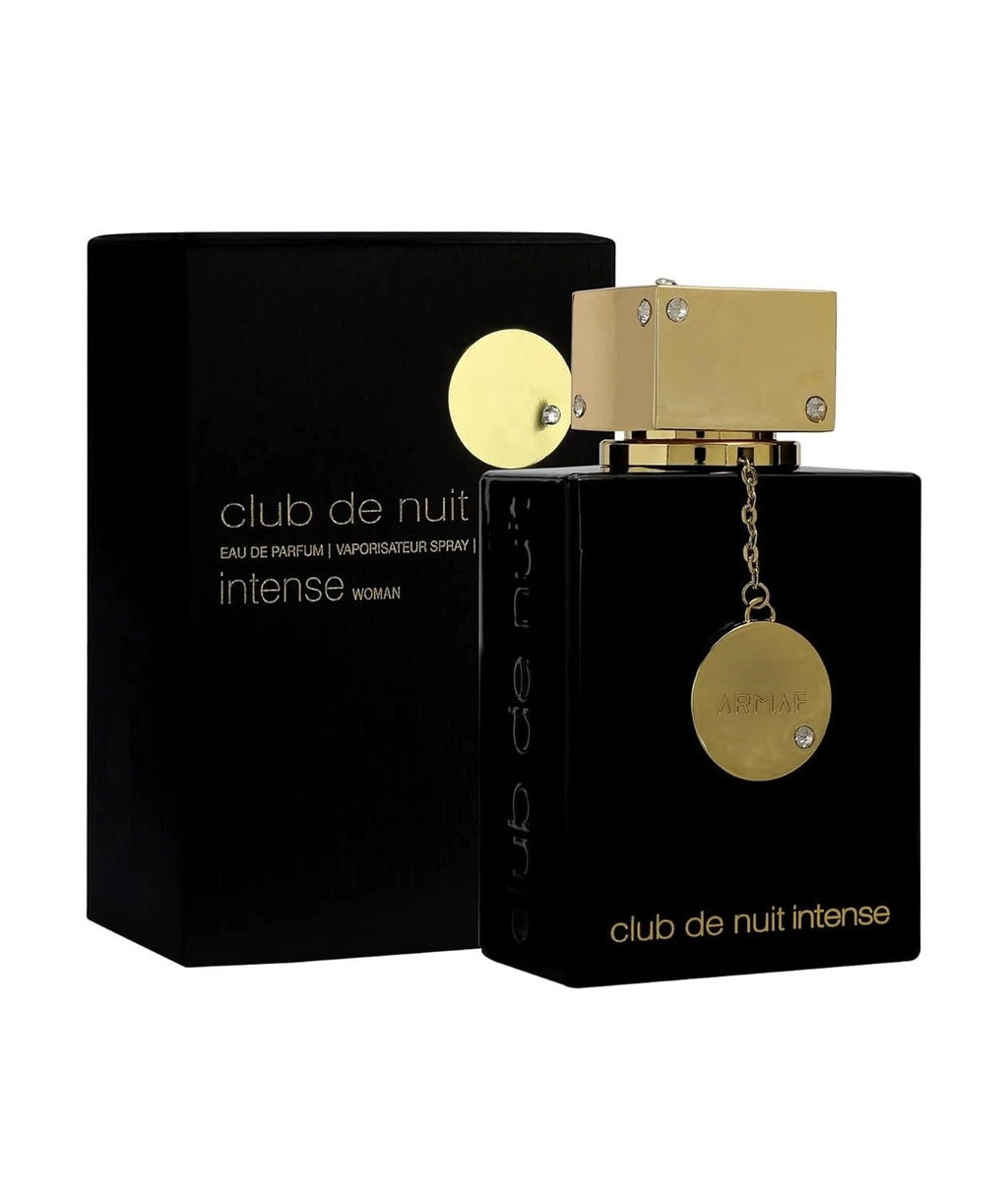 Armaf Club De Nuit Intense for Women Eau De Parfum Spray, 3.6 Ounce/105ml- Amber Wood, Fresh, Rose, Spicy, Wood- Long Lasting