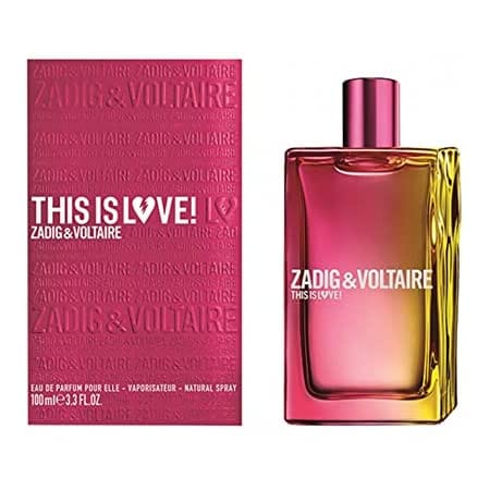Zadig & Voltaire This Is Love! Perfume For Women Eau De Parfum Spray 3.3 Oz